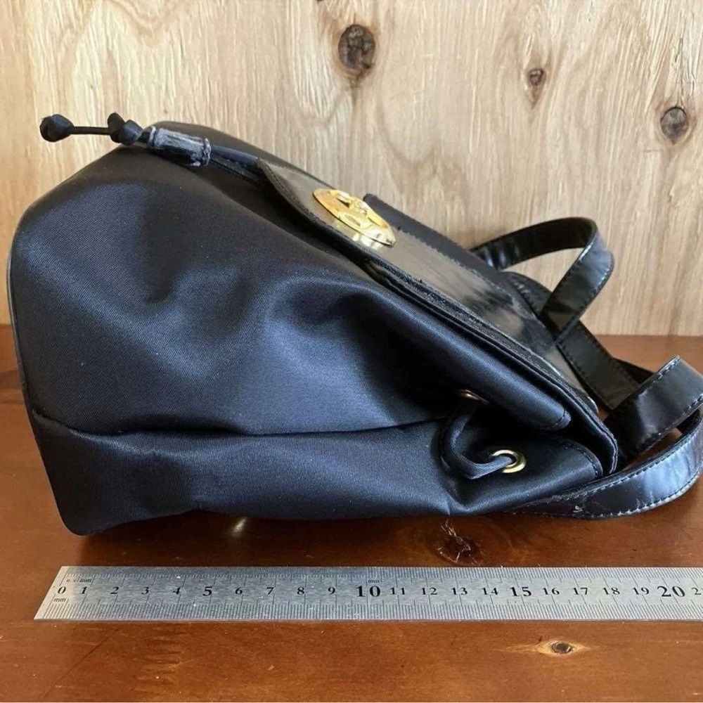 Chloe Black Women's Bag Mini Backpack Y2K - Picture 7 of 9